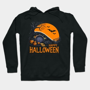 Halfling Hideaway: An All Hallow's Eve Celebration in a Fantasy Land - Fantasy Halloween Hoodie